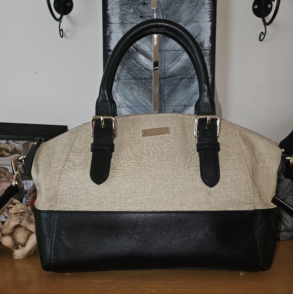 Kate Spade Charlotte Street Sloan Satchel with Storybook Lining Euc